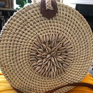 Handcrafted leather crossbody